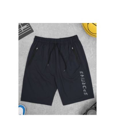 QUẦN SHORT THUN SPORTING S&B - MÀU XANH ĐEN