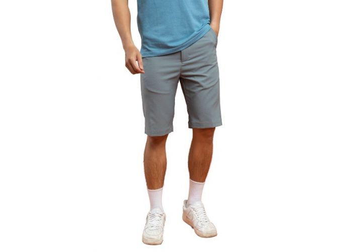 QUẦN SHORT GOLF SB - MÀU XÁM