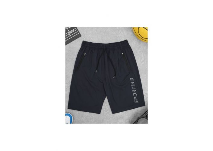 QUẦN SHORT THUN SPORTING S&B - MÀU XANH ĐEN